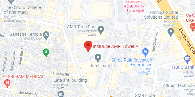 IndiQube AMR Tower A map