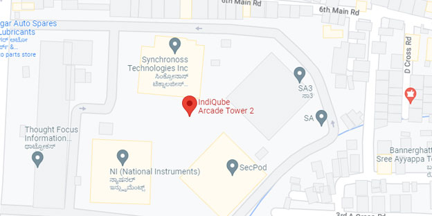 IndiQube Arcade Tower 2 Map