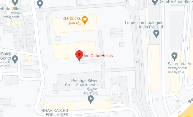 IndiQube Helios Map